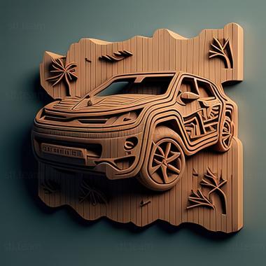 3D модель Citron C4 Aircross (STL)